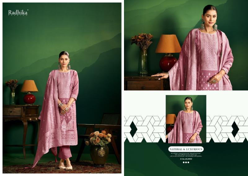 Azara banarashi adah-11 wholesale dress materials in surat with price  - wholesale export